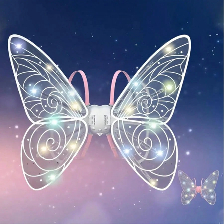 2026 New Upgraded Electric Butterfly Wings Light-Up Toy