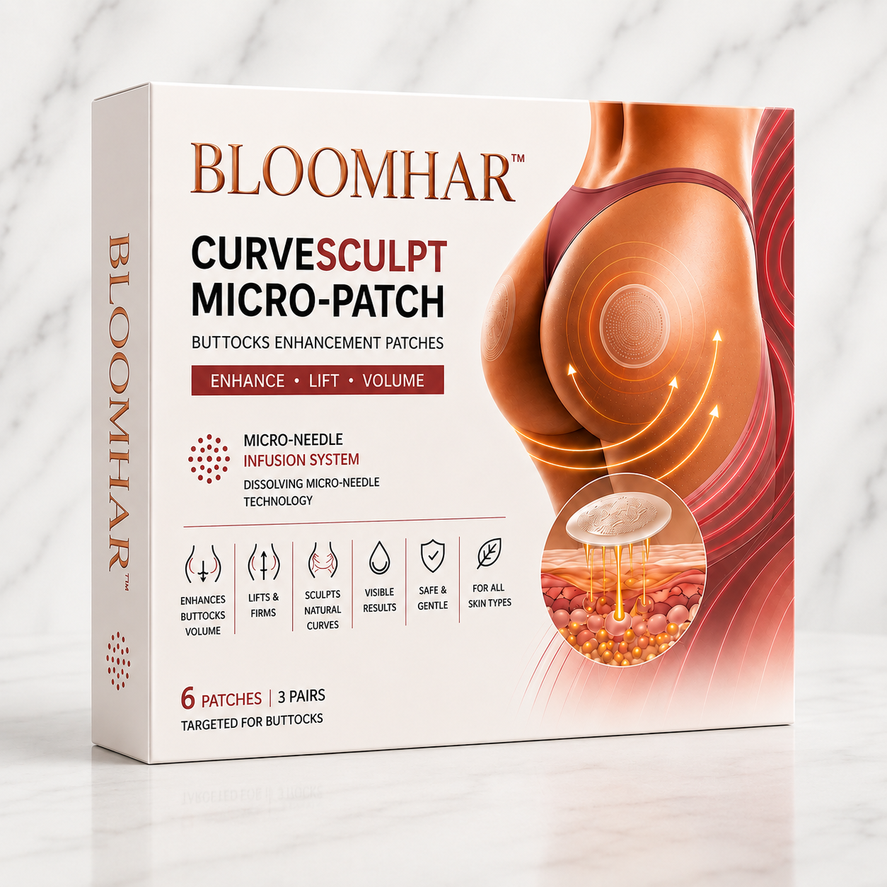 Bloomhar™ CurveSculpt Micro-Patch