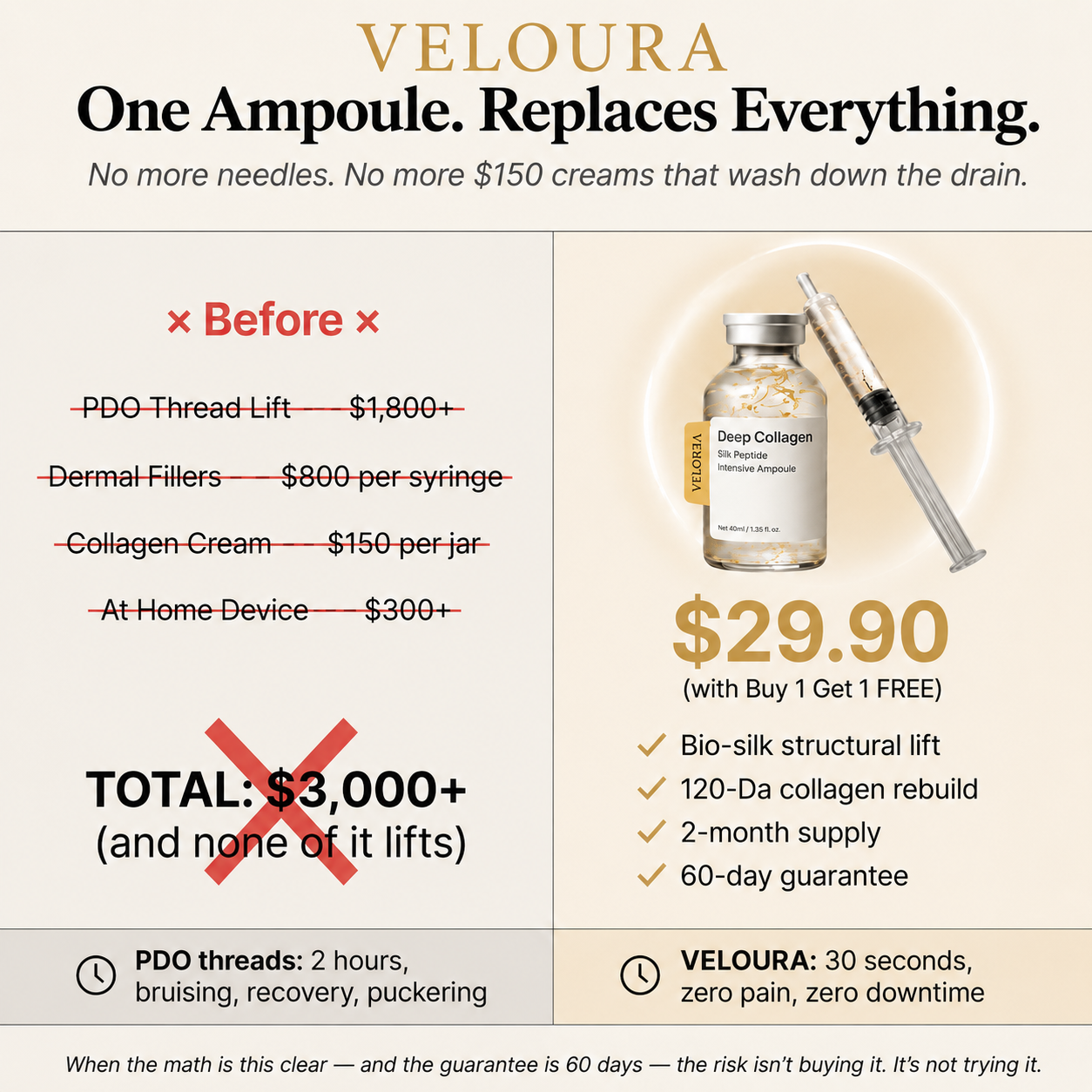 🔆Korean Silk Collagen Ampoule
