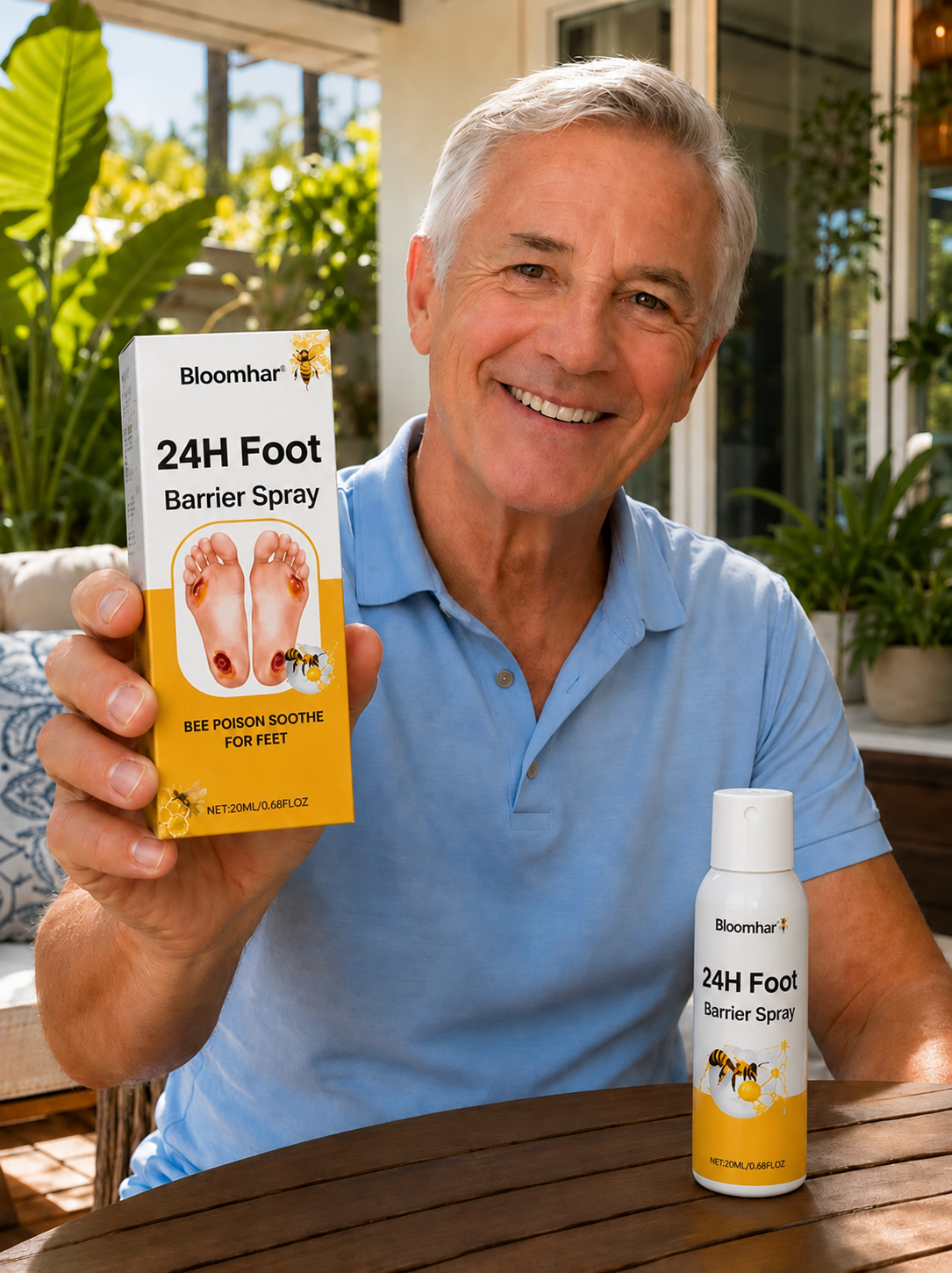 Bloomhar 24H Foot Barrier Spray