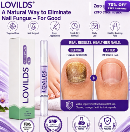 LOVILDS® At-Home Toenail Fungus Care System