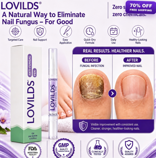 LOVILDS® At-Home Toenail Fungus Care System
