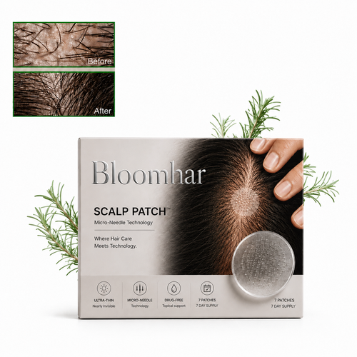 Dissolvable Microneedle Hair Growth Patch