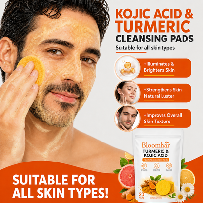🔥Last Day 68% OFF-Bloomhar Turmeric Kojic Glow Pads