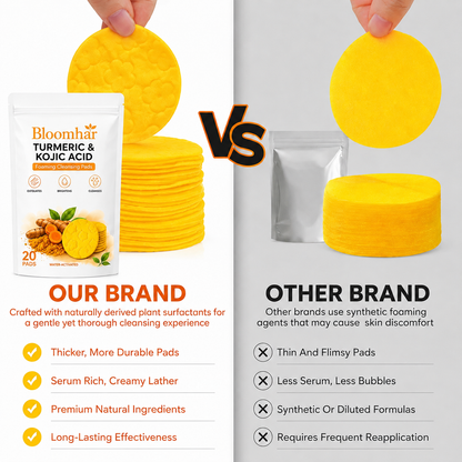 🔥Last Day 68% OFF-Bloomhar Turmeric Kojic Glow Pads