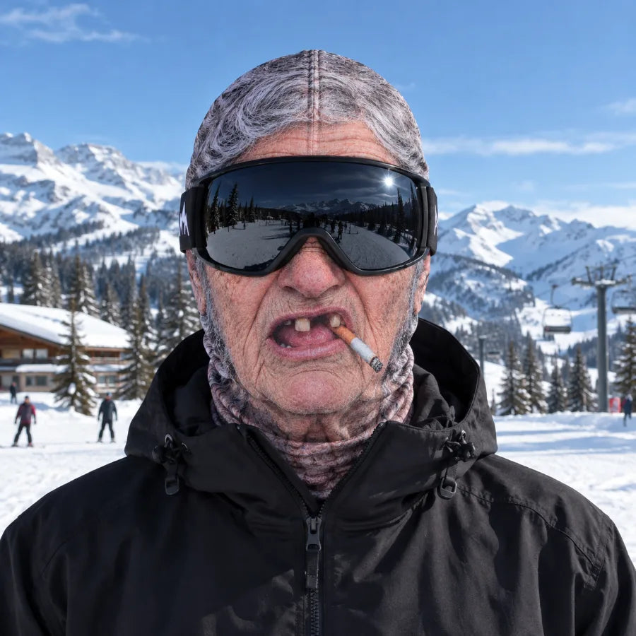 👴 Old Man Winter Face Mask