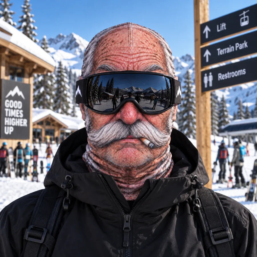 👴 Old Man Winter Face Mask